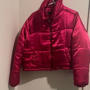 Red Puffer Jacket